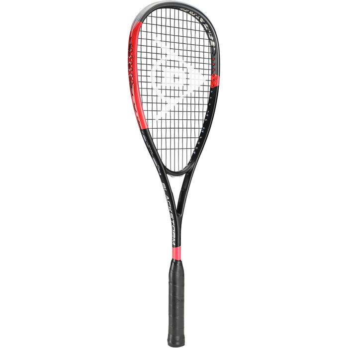 Ракетка для сквошу Dunlop Blackstorm, універсальний розмір, чорна/червона