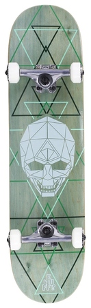 Скейборд Enuff GEO SKULL GREEN 8