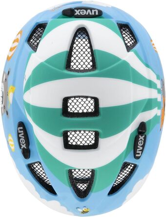 Дитячий велосипедний шолом uvex Kid 2 cc, легкий, розмір 46-52 см, регульований, з можливістю встановлення LED, матовий Ballon