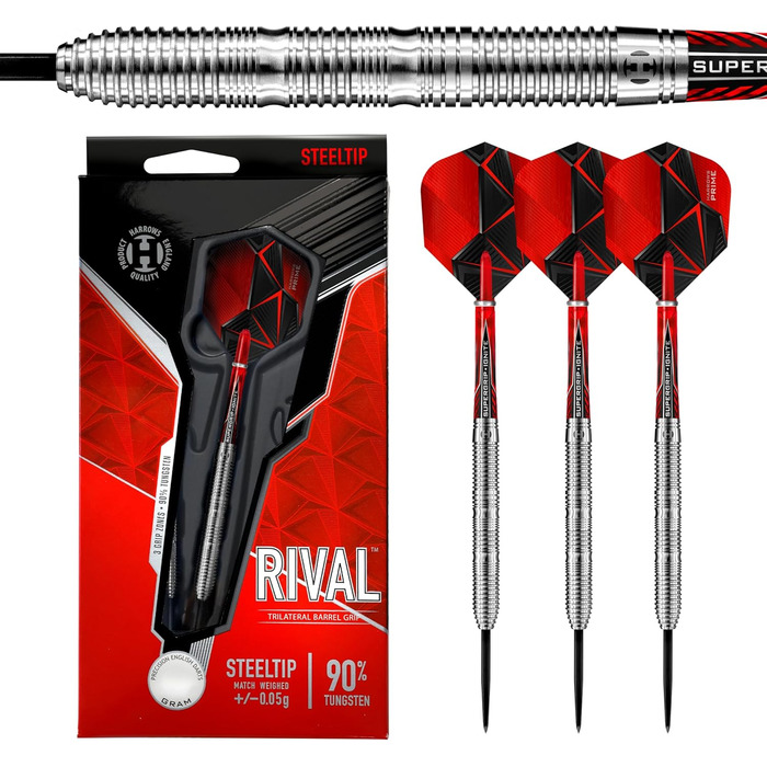 Дротики Harrows Rival 90% сталь для дартсу