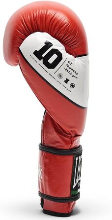 Боксерські рукавиці Leone 1947 Shock 8oz червоні - професійні для тренувань та спарингів