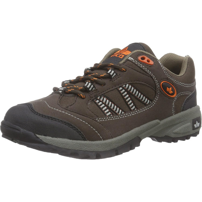 Чоловічі кросівки для ходьби Lico Rancher Low 210060 чорного, сірого та зеленого кольорів (40 EU, коричневий, помаранчевий)