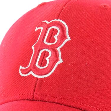 Кепка бейсболка MLB Boston Red Sox MVP, унісекс, регульована, червона