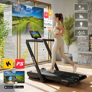 Електрична бігова доріжка Zipro Iluzion V2 до 150 кг