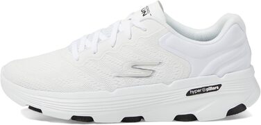 Кросівки Skechers Driven GO Run 7.0 ANGETRIEBEN жіночі, 39 EU, білий текстиль, чорна окантовка