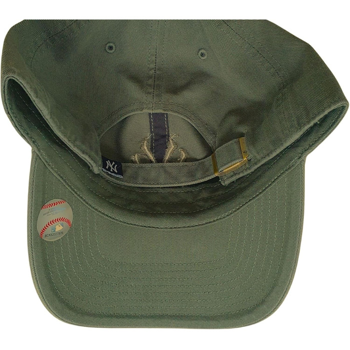 Кепка '47 New York Yankees MVP MLB Storm Cloud — регульована бейсболка Нью-Йорк Янкіз, темно-сіра (Charcoal), один розмір