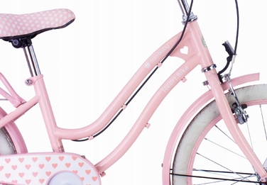 Дитячий велосипед Sun Baby Heart Bike 20 дюймів для дівчинки, рожевий