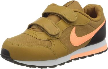 Дитячі кросівки Nike MD Runner 2 для хлопчиків, розмір 29.5 EU, кольори: пшеничний, помаранчевий, чорний, білий