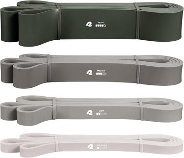 Набір еластичних стрічок для тяги Retrospec – для фітнесу, тонізування, розтяжки та фізіотерапії