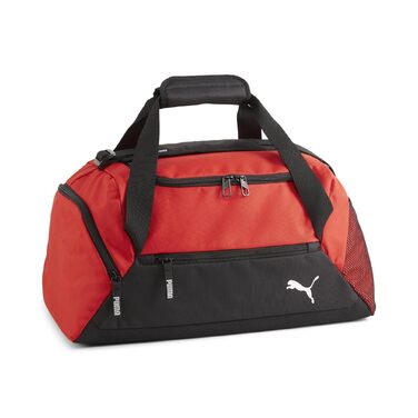 Спортивна сумка Puma teamGOAL Teambag S, червона з чорним, унісекс, розмір OSFA