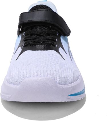 Дитячі спортивні кросівки для хлопчика. Повітряні кросівки для залу та вулиці. Розмір 38 EU, блакитно-білі.