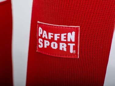 PAFFEN SPORT універсальні щитки для гомілки та стопи, захисники для тренувань і змагань з муай-тай, кікбоксингу, К1, ММА та інших єдиноборств, червоні, розмір S