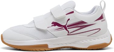 Дитячі кросівки для залу Puma Varion II V Jr Indoor Court Shoe (29 EU, білий, Puma White Berry)