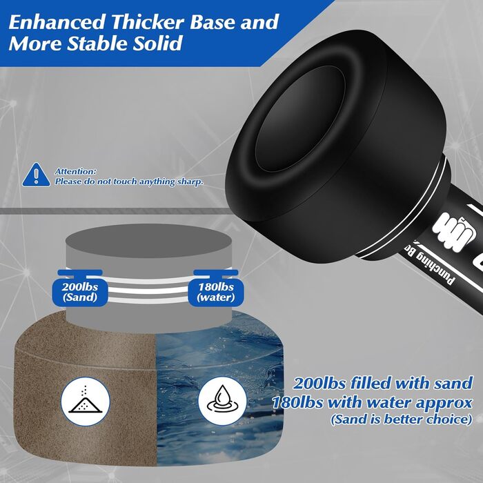 Боксерський мішок наповнений, підвісний комплект, 60 см, для дітей, з мікрофібри, шкірозамінник, важкий, для кікбоксингу, фітнесу, ММА, греплінгу, муай-тай