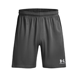 Чоловічі спортивні шорти Under Armour Challenger Knit, чорні (Black L Castlerock / White)