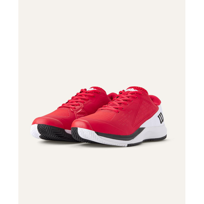 Тенісне взуття Wilson Rush Pro Ace Clay для чоловіків (41 1/3 EU, Infrared White Black)