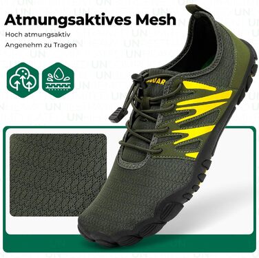 Чоловічі шкарпетки-взуття SAGUARO для плавання та відпочинку, легкі, дихаючі, швидко сохнуть, розмір 39-48, армійного кольору