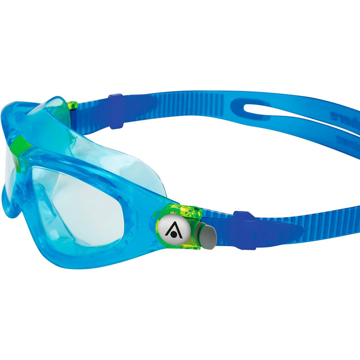 Дитячі окуляри для плавання Aquasphere Seal KID з UV-захистом, силіконовим ущільненням та антизапітніючою поверхнею, блакитні (для хлопчиків та дівчаток)