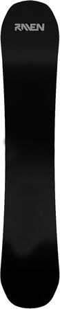 Сноуборд RAVEN Pure Black + Кріплення Lemon: Комплект для сноубордингу (154 см, FT360 Orange)