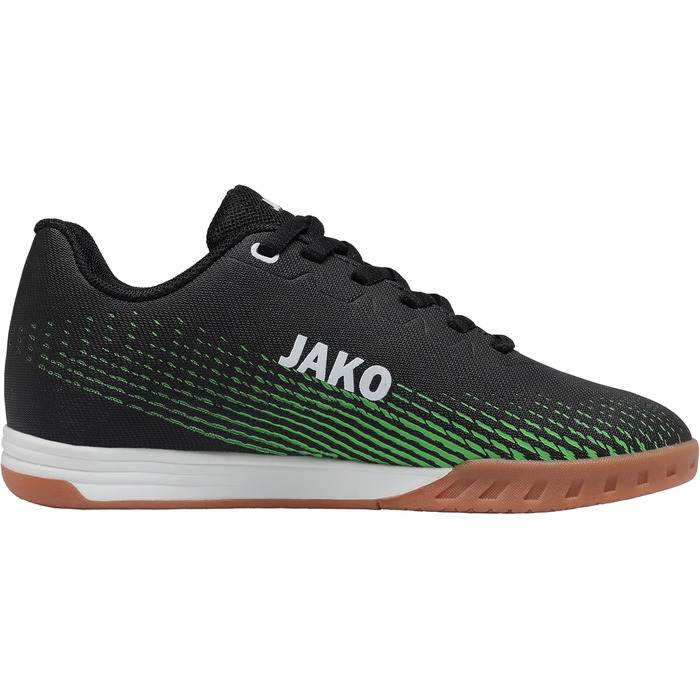 Дитячі спортивні зальні черевики JAKO J-SI Skill, унісекс, 33 EU, неоновий зелений/чорний
