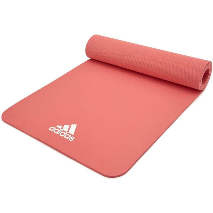 Килимок для йоги Adidas, нековзний, 8 мм, без ПВХ, 176×61 см, для йоги та пілатесу, різні кольори