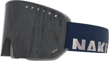 Лижна маска NAKED Optics NOVA для чоловіків та жінок, сноуборд-окуляри для поганої погоди, змінні лінзи, для окулярів, без лінзи для поганої погоди, Moonlight