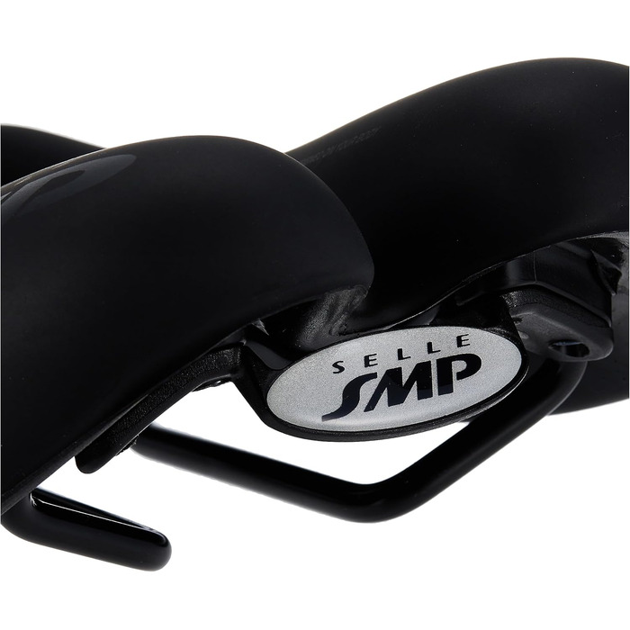 Чоловіче велосипедне сідло SMP4Bike TRK, чорне, 28×16 см