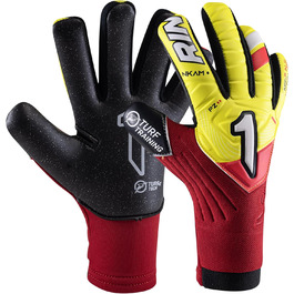 Воротарські рукавички Rinat Nkam для юнаків, унісекс, тренувальні, червоні, розмір 38