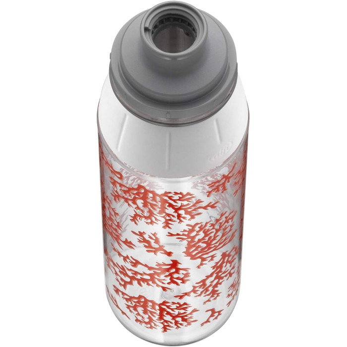 Alfi пляшка для води Tritan 700 мл, BPA Free, кор coral, герметична, для газованої води, для школи, спорту, походів, посудомийна машина