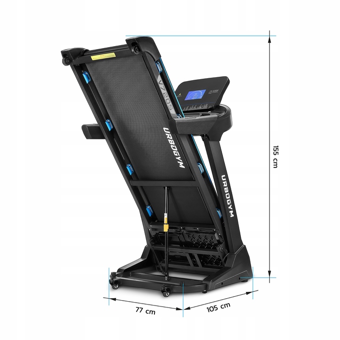 Електрична бігова доріжка Urbogym V720S до 150 кг