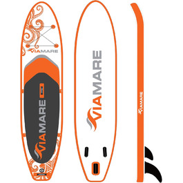 Надувна SUP-дошка VIAMARE 330 S Octopus, помаранчева, комплект