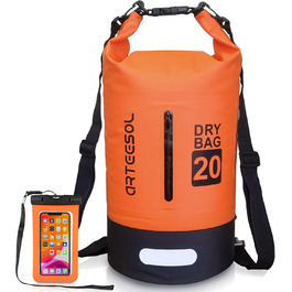 Водонепроникний мішок Blackace Arteesol 5L/10L/30L - Сумка для плавання, каякінгу та водних видів спорту (Оранжевий)