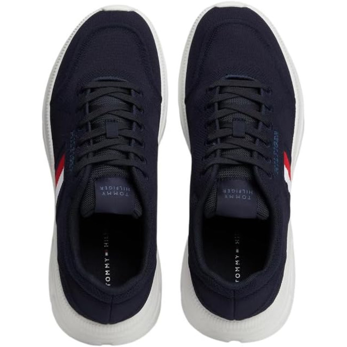 Кросівки Tommy Hilfiger чоловічі Runner Modern Knit, блакитний, 40 EU