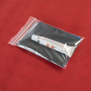 Outdoorer Trek Bed 3: Саморозгортальний килимок для кемпінгу та трекінгу, 5 см, червоний