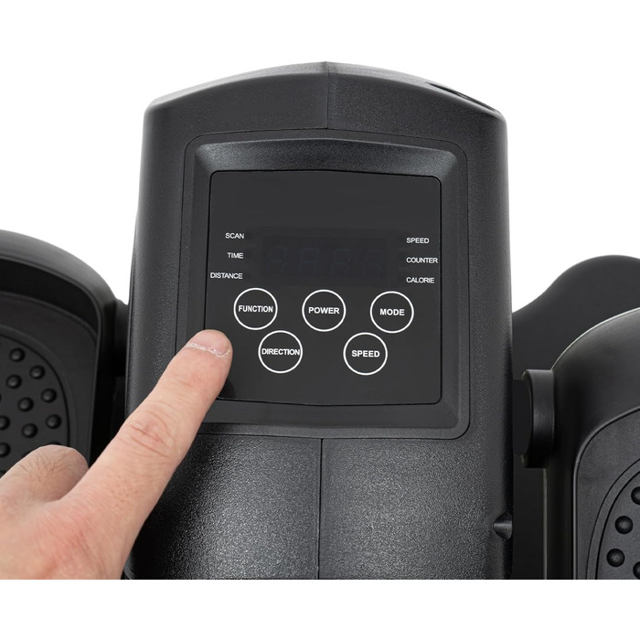 Електричний еліптичний тренажер Mini під стіл з пультом та дисплеєм, 5 швидкостей