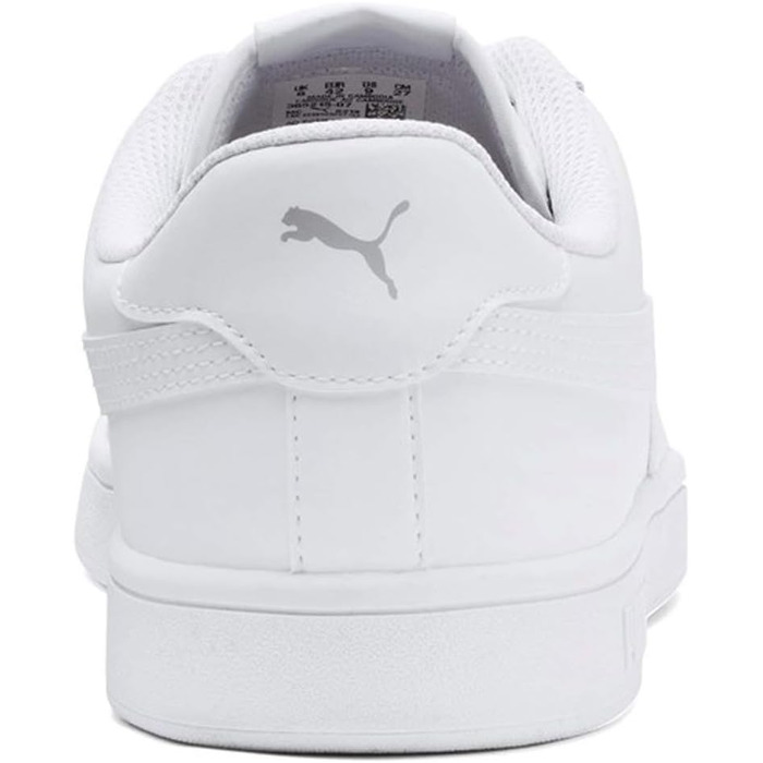 Кросівки Puma Smash V2 LS унісекс, білі (Puma White), розмір 42.5 EU