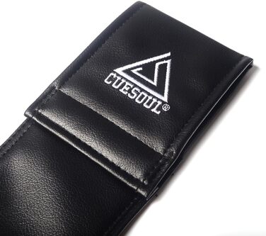 CUESOUL 57'' Ручна робота, 3/4 розбірний снукерний кий з подовжувачем, захистом стику, в комплекті з чохлом із штучної шкіри (D306)
