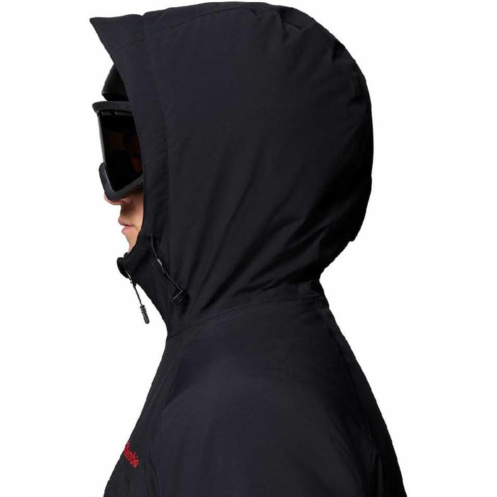 Куртка гірськолижна чоловіча Columbia Powder Prime XL бордово-чорна
