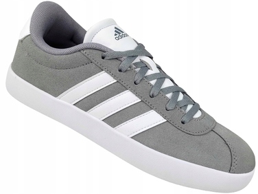 Кросівки Adidas VL Court 3.0 ID6314 шкіряні, сірі