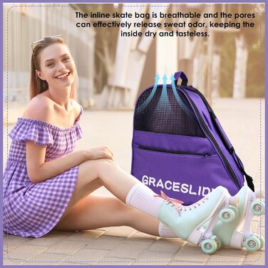 Сумка для роликів, ковзанів та скейтборду для дітей