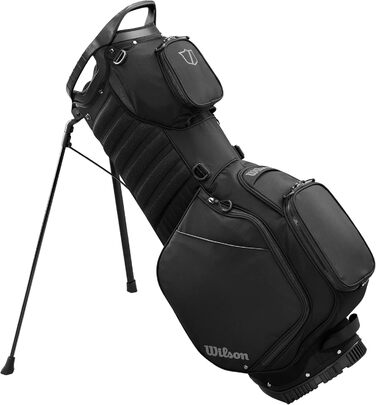 Сумка для гольф Wilson Talus 14 Stand Bag чорного кольору (унісекс, доросла)