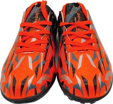 Дитячі футбольні бутси Kinder для газону, шнурівка, Outdoor, тренування, 30-40 (32 EU, помаранчевий)