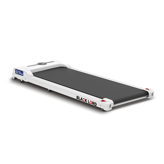 Бігова доріжка Walking Pad BLACK LORD 3-in-1 (SL9) — компактна портативна доріжка під стіл для дому та офісу, з Bluetooth-динаміком, білий колір