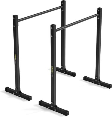 Бруси для віджимань Marbo Sport SG-14, турнік, паралети, домашній спортзал, гантелі 140 кг, чорний