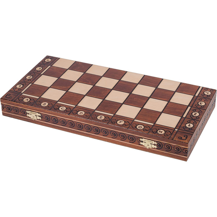 Шахи Consul з дерев'яною дошкою 48x48 см, фігури з дерева