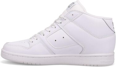 Кросівки DC Shoes Manteca 4 Mid для жінок, білий/сріблястий, 37.5 EU