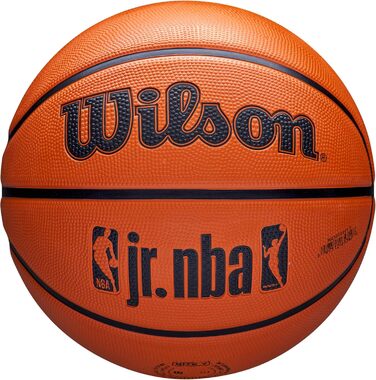 Баскетбольний м'яч Wilson Jr. NBA Drv Plus, розмір 4, коричневий