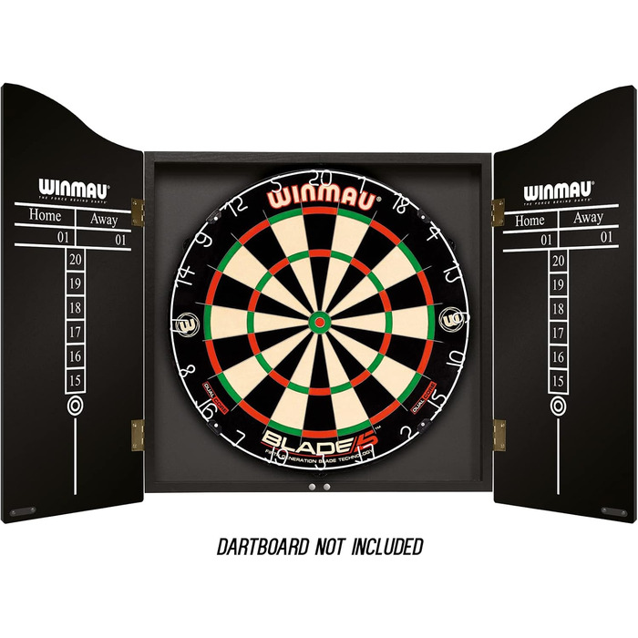Дартборд кабінет WINMAU Blade 6 Design Deluxe для дартсу, дерев'яний, преміум-дизайн