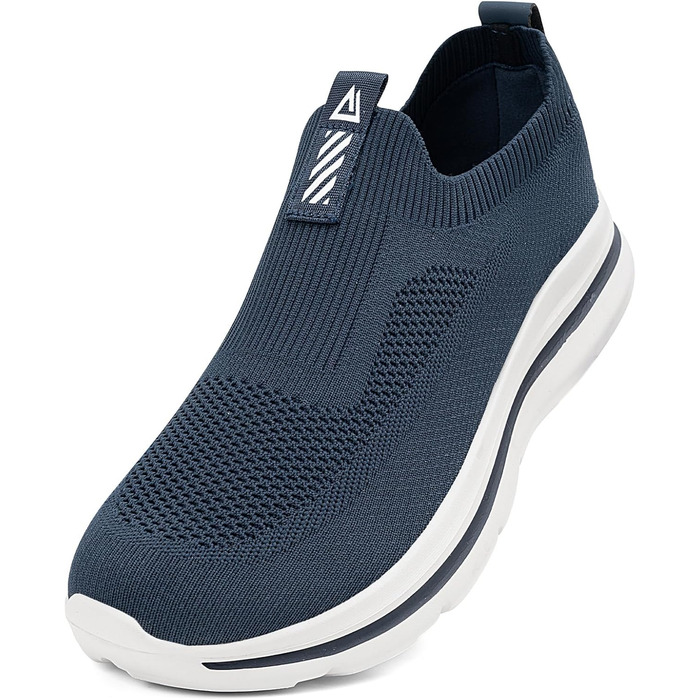 Чоловічі Slip-on кросівки з сітчастою тканиною: дихаючі, зручні для бігу та занять спортом. Легкі кросівки для вулиці та фітнесу, світло-зелені (блакитні), 40 EU