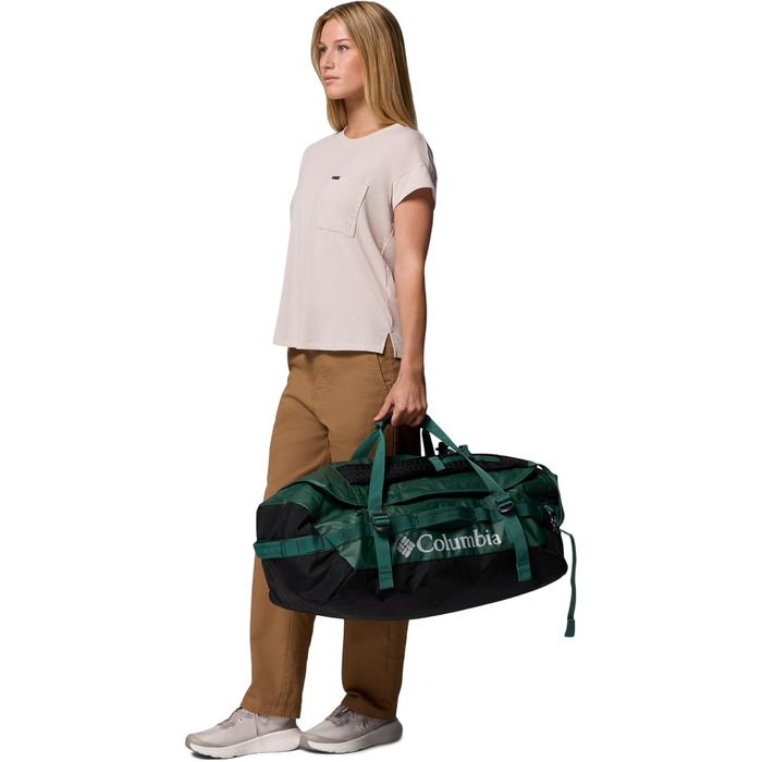 Спортивна сумка Columbia Landroamer 60L унісекс, Rain Forest/Black